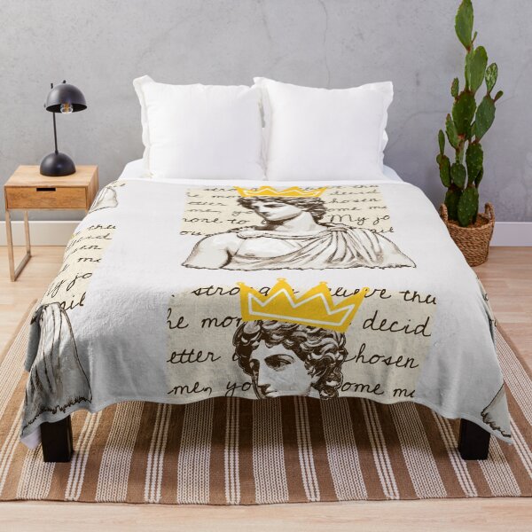 Item preview, Vector king with Antique Crown Statue Beautiful print designed and sold by Artsyclick.