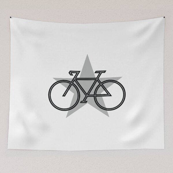 Item preview, Bike Star Black and Grey designed and sold by SeeMac.