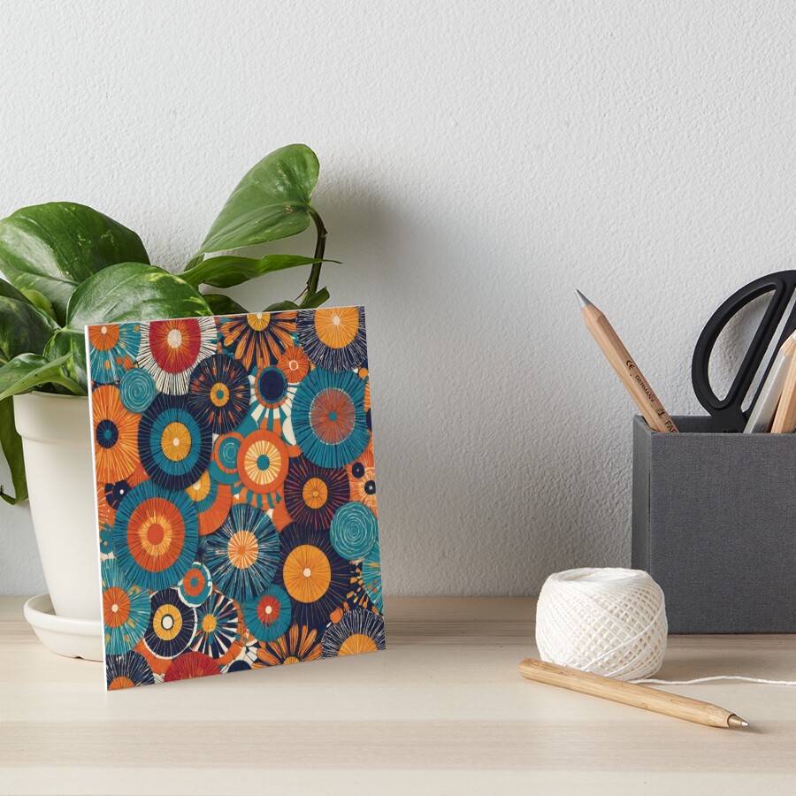 Item preview, Art Board Print designed and sold by RogerPattern.