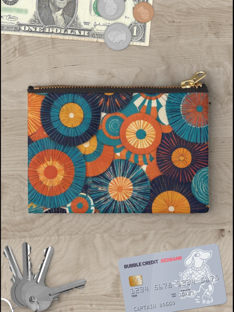 Thumbnail 3 of 4, Zipper Pouch, RogerPattern - "Harmonious Reverie: A Visual Symphony" designed and sold by RogerPattern.