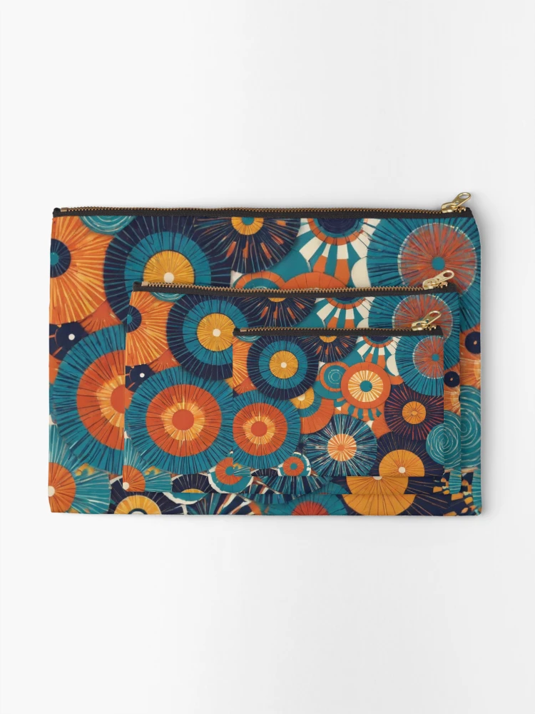 Thumbnail 2 of 4, Zipper Pouch, RogerPattern - "Harmonious Reverie: A Visual Symphony" designed and sold by RogerPattern.