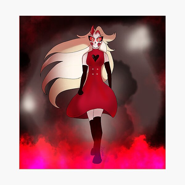 Item preview, charlie demon form hazbin hotel designed and sold by JaxyJax.