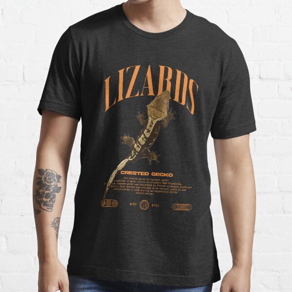 Vista previa del artículo con la obra «Guardián de la elgarto crested gecko streetwear», diseñado y vendido por JRRTs.