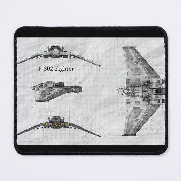 Item preview, F-302 Fighter designed and sold by MallacoreArt.
