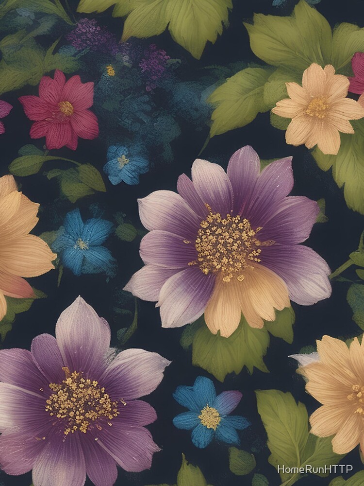 Thumbnail 4 of 4, Samsung Galaxy Phone Case, Seamless Flower Pattern designed and sold by HomeRunHTTP.