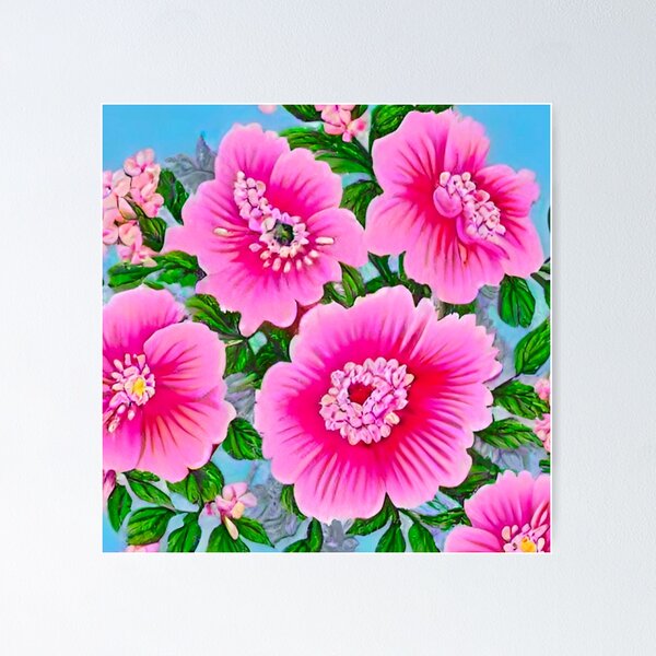 Item preview, Pink Petals: Floral Elegance designed and sold by GrizzlyCollective.