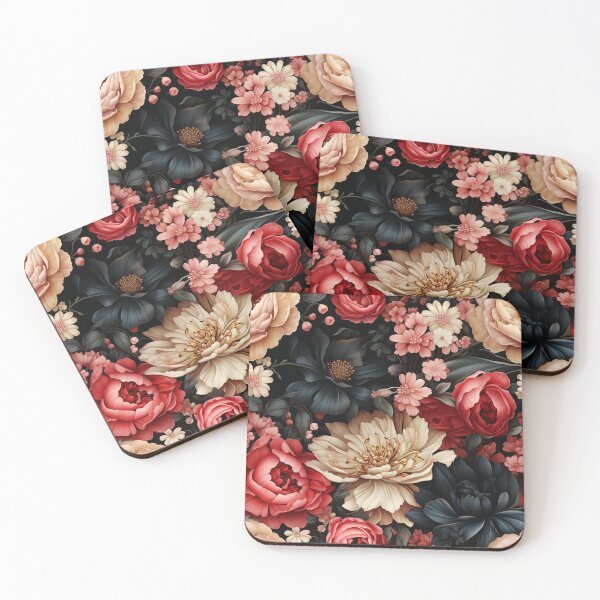 Item preview, Elegant floral delight: premium garments in botanical patterns designed and sold by Pietronki.