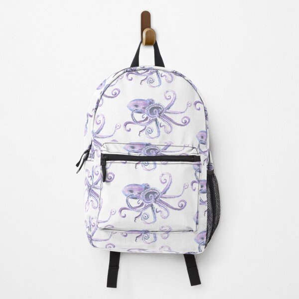 Item preview, Purple Octopus - Pastel colors designed and sold by ElomaArts.