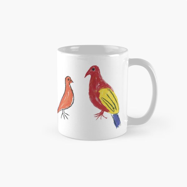 Item preview, crayon pigeon animals designed and sold by FORPOTATOPARTY.
