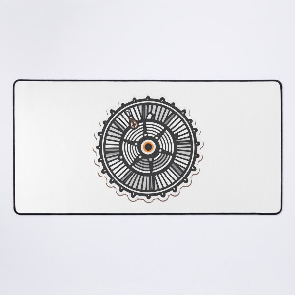 Item preview, Detailed Radial Engine Vector Illustration designed and sold by NiftyWrx.