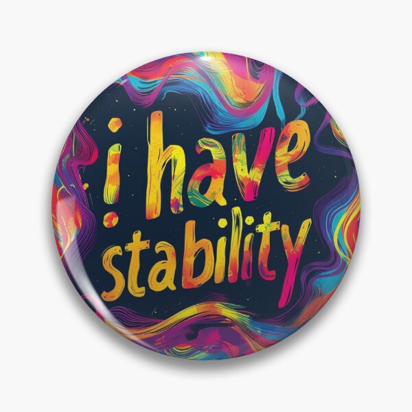 Item preview, I have stability designed and sold by AnnDart.