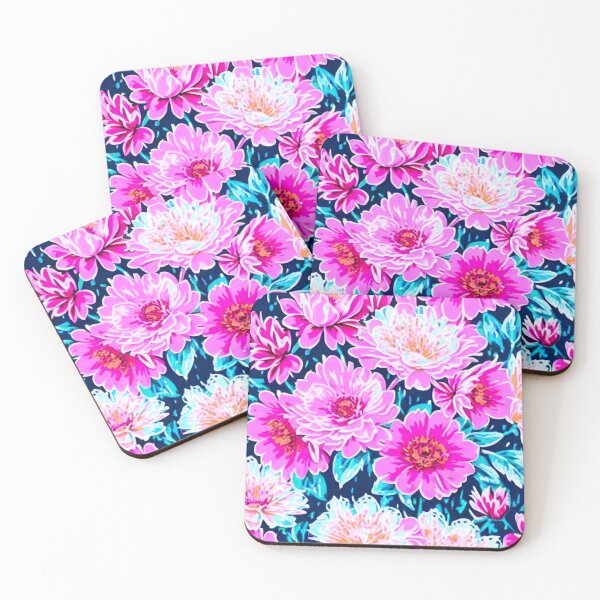 Item preview, Pink Blossom Bouquet: Radiant Floral Ensemble designed and sold by GrizzlyCollective.