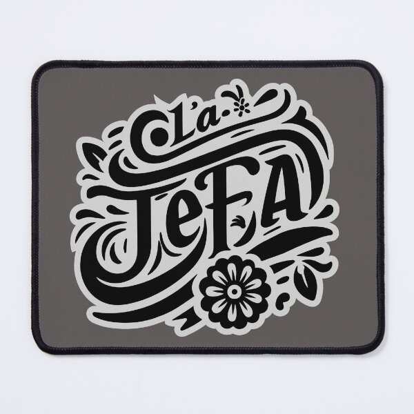 Item preview, "La Jefa: Insignia de Poder" (The Boss Lady: Badge of Power) designed and sold by Edgar Ramirez.