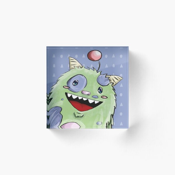 Omlee le Monstre Bloc acrylique