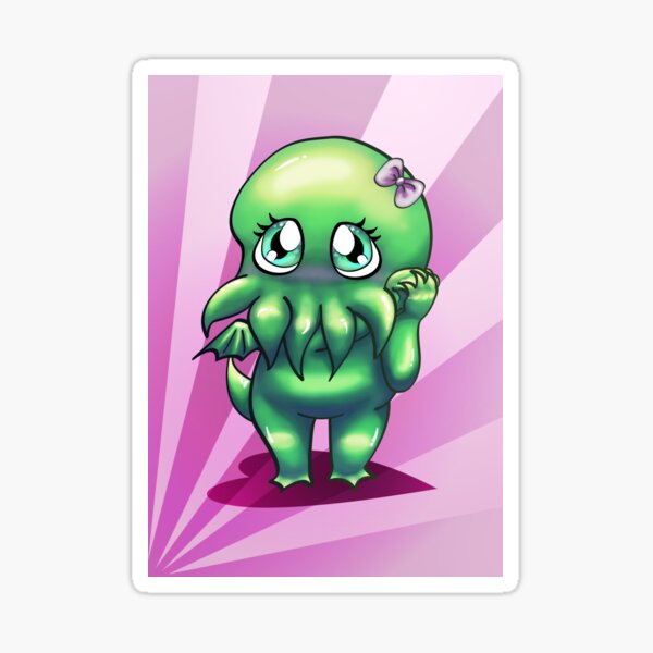 Cuteulhu (Cthulhu) Sticker
