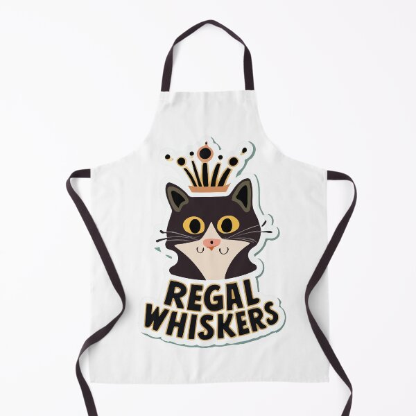 Item preview, Regal Whiskers - Whimsical Cat with Crown designed and sold by NiftyWrx.