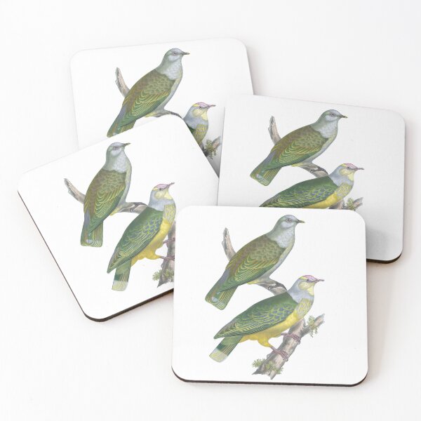 Item preview, Kukutreron Oopa Dove Vintage Color Lithograph designed and sold by ElegantTeaTime.