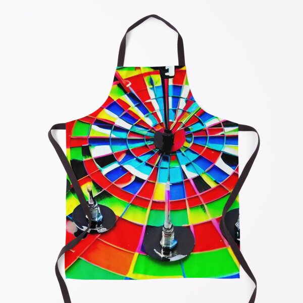 Artikelvorschau, Lebendiges Bullseye: Kaleidoskopische Dartscheibe entworfen und verkauft von GrizzlyCollective.