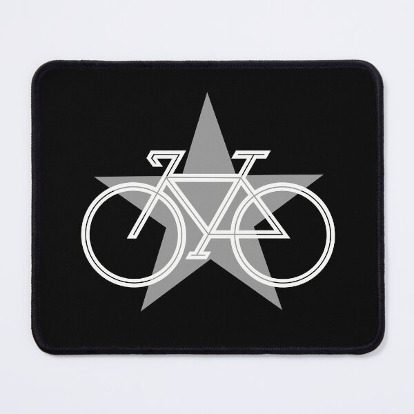 Item preview, Bike Star White and Grey for dark background designed and sold by SeeMac.