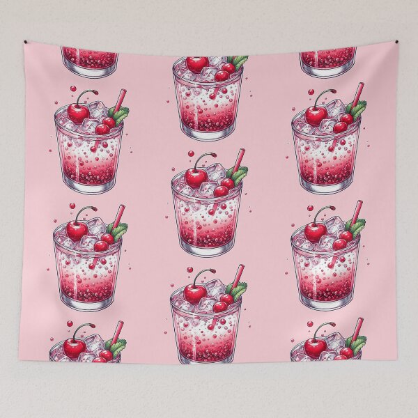 Item preview, Shirley Temple - Cherry Soda designed and sold by AmberRoseWrites.