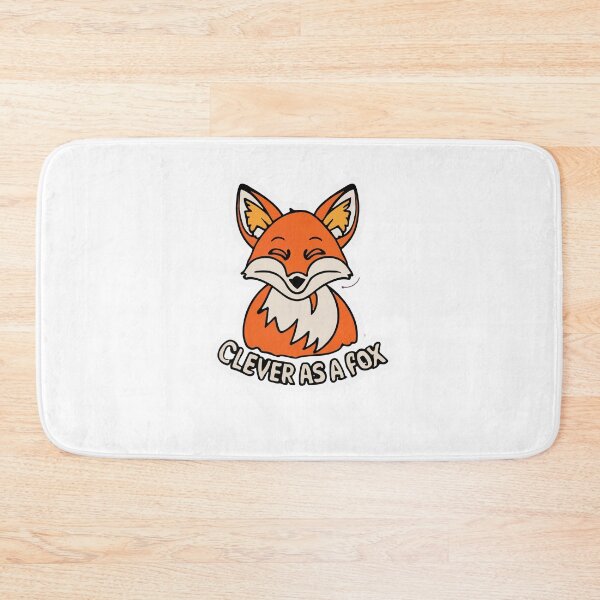 Item preview, Clever as a Fox Illustrative Design designed and sold by NiftyWrx.