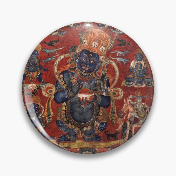 Item preview, Mandala 153 Mahakala Buddhist Protector Panjarnata Lord of the Pavilion designed and sold by GuyBlank.