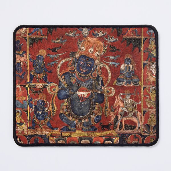 Item preview, Mandala 153 Mahakala Buddhist Protector Panjarnata Lord of the Pavilion designed and sold by GuyBlank.