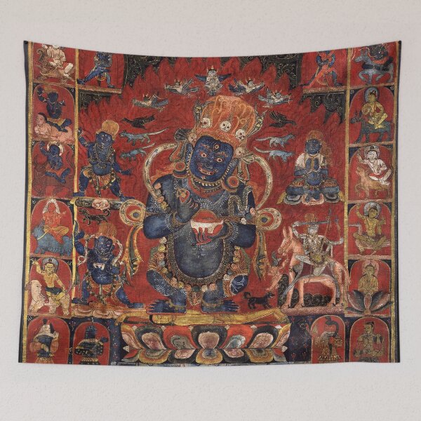 Item preview, Mandala 153 Mahakala Buddhist Protector Panjarnata Lord of the Pavilion designed and sold by GuyBlank.