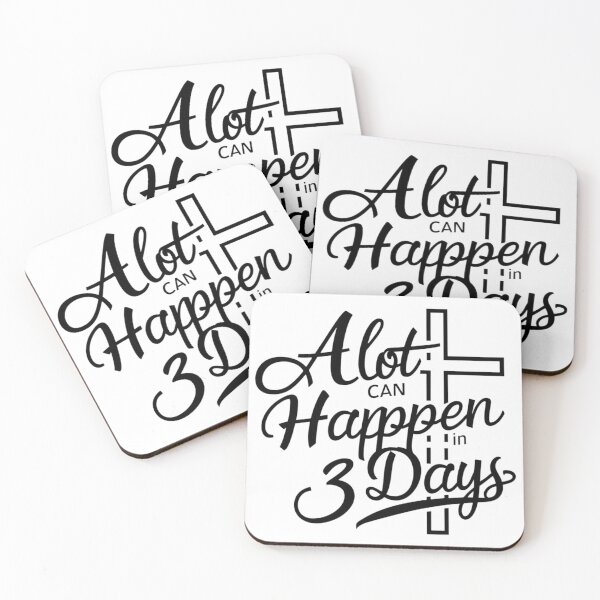 Item preview, A Lot Can Happen in 3 Days designed and sold by BENMBARK.