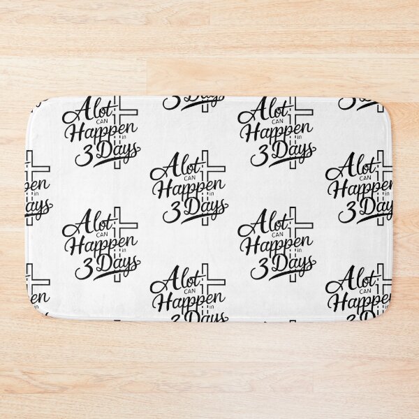 Item preview, A Lot Can Happen in 3 Days designed and sold by BENMBARK.