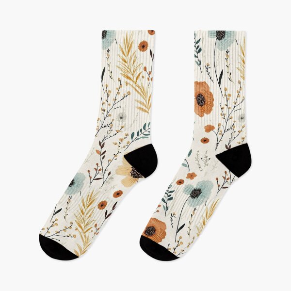 Item preview, Boho Fall Wildflowers Floral Meadow designed and sold by Magnuna.