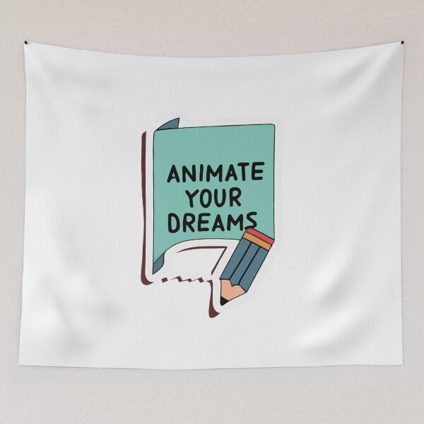Item preview, Animate Your Dreams Minimalist Pencil Design designed and sold by NiftyWrx.