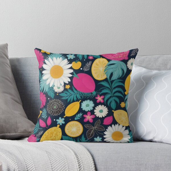 Item preview, RogerPattern - "Floral Harvest: Blooms and Fruits for Wardrobe & Home" designed and sold by RogerPattern.