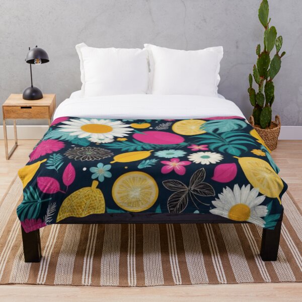 Item preview, RogerPattern - "Floral Harvest: Blooms and Fruits for Wardrobe & Home" designed and sold by RogerPattern.