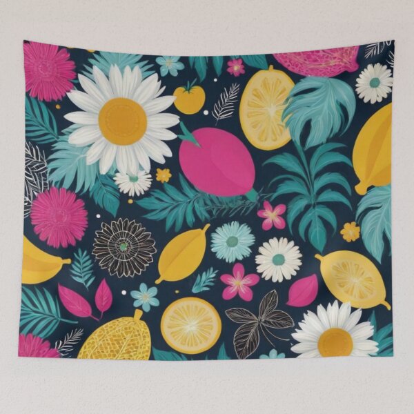 Item preview, RogerPattern - "Floral Harvest: Blooms and Fruits for Wardrobe & Home" designed and sold by RogerPattern.
