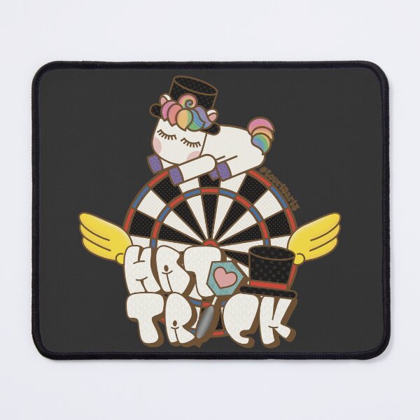 Item preview, White Horse Loves Hat Trick! designed and sold by love4darts.