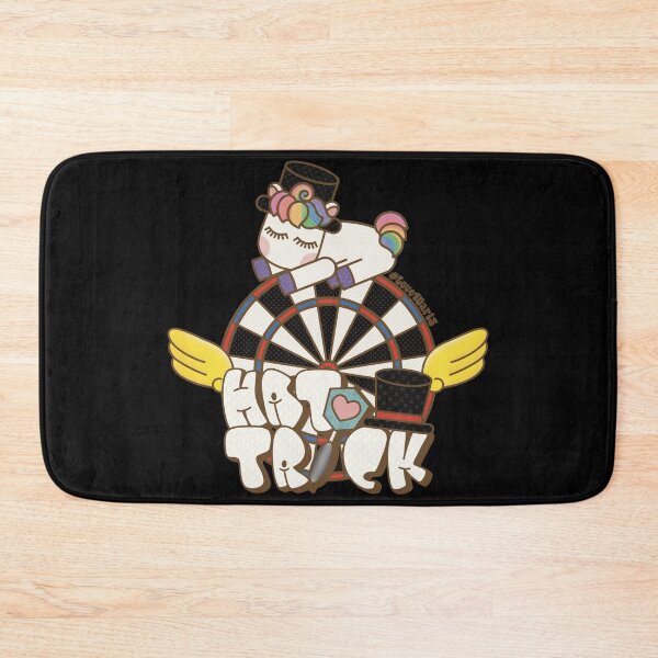 Item preview, White Horse Loves Hat Trick! designed and sold by love4darts.