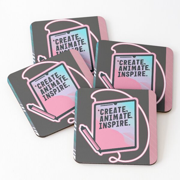 Item preview, Create Animate Inspire - Digital Artist's Motto designed and sold by NiftyWrx.