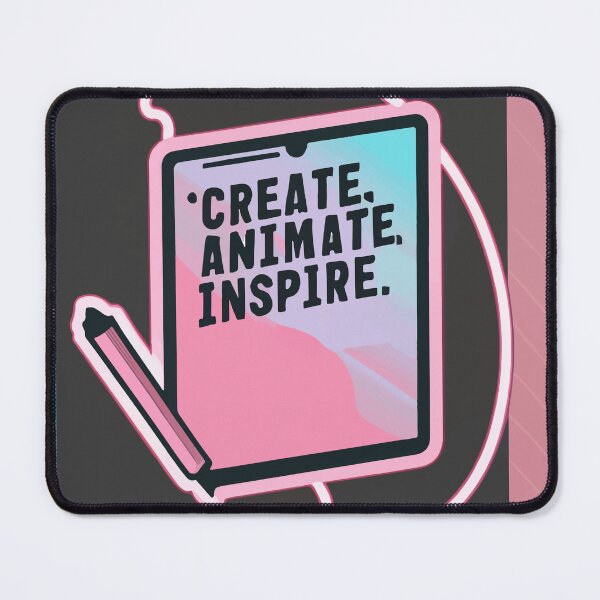 Item preview, Create Animate Inspire - Digital Artist's Motto designed and sold by NiftyWrx.