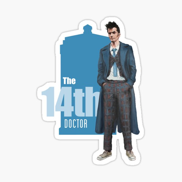 Item preview, The 14th Doctor: David Tennant designed and sold by Kavatar.