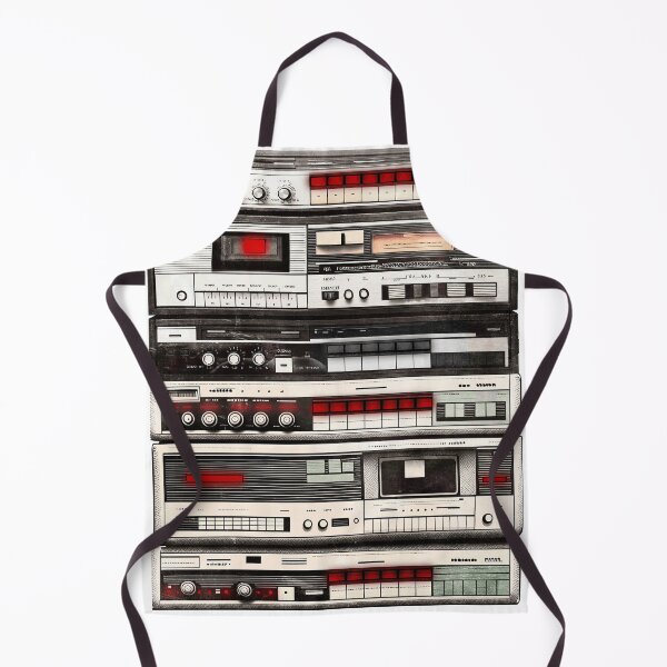 Item preview, Retro HI-FI Stereo System designed and sold by Synthwave Poem.