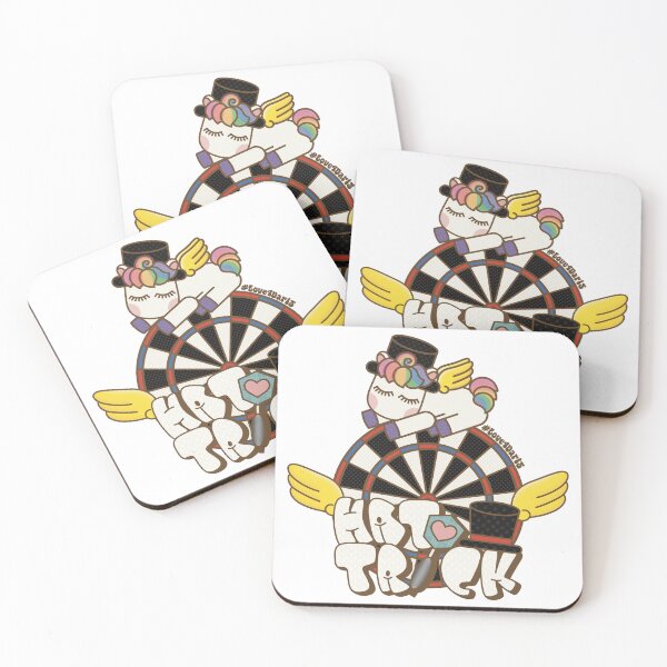 Item preview, DARTS Gives You Wings! (Hat Trick) designed and sold by love4darts.
