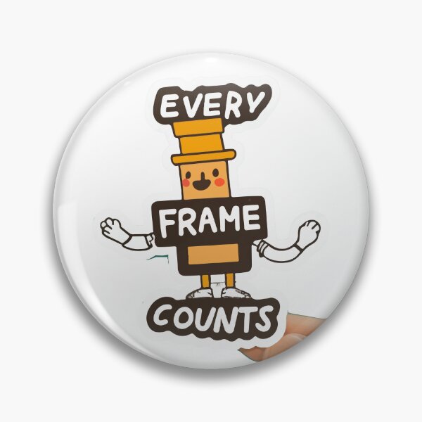 Item preview, Every Frame Counts - Animator's Minimalist Design designed and sold by NiftyWrx.