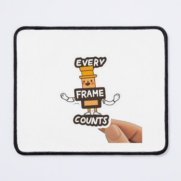 Item preview, Every Frame Counts - Animator's Minimalist Design designed and sold by NiftyWrx.
