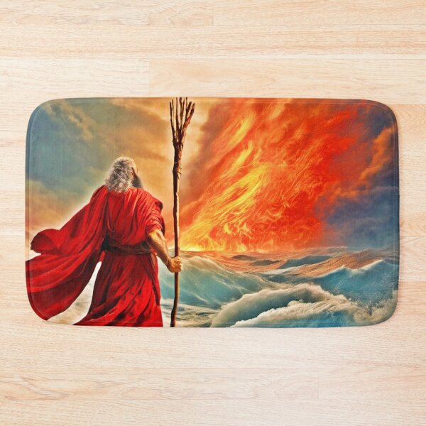 Item preview, Moses and Tornado Art designed and sold by Health And Fitness Posts e-Store.