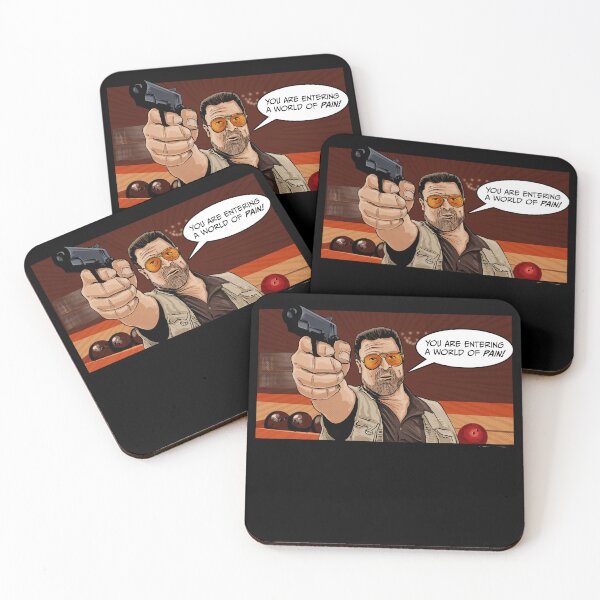 Artikelvorschau, Eine Welt voller Schmerz – The Big Lebowski entworfen und verkauft von SibPop.
