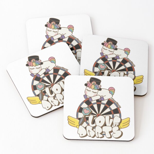Item preview, White Horse Loves DARTS! designed and sold by love4darts.