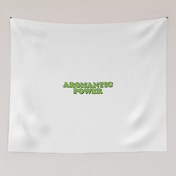 Item preview, aromantic power designed and sold by wordswithfonts.