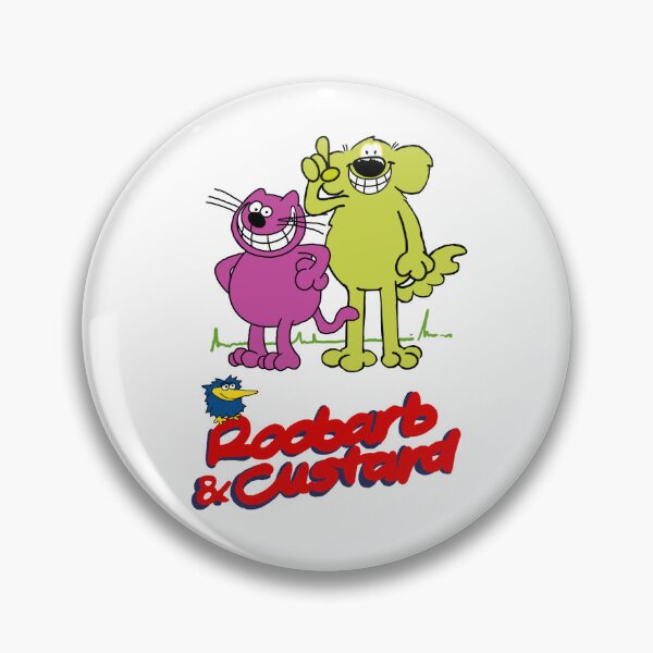 Item preview, Roobarb and Custard 1980s Retro Cartoon British Kids TV Nostalgia  designed and sold by Art-Speaks.