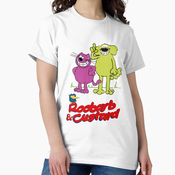 Item preview, Roobarb and Custard 1980s Retro Cartoon British Kids TV Nostalgia  designed and sold by Art-Speaks.